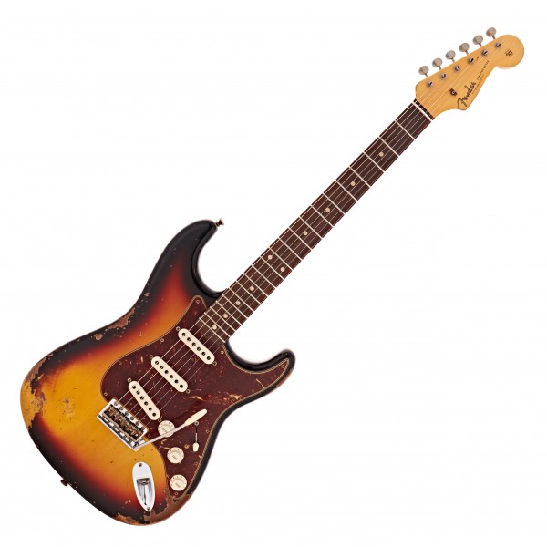 Fender Custom Shop '62 Heavy Relic Stratocaster RW, 3-Tone