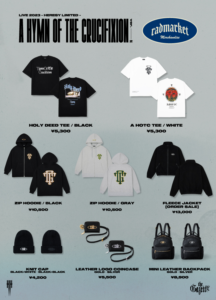 the GazettE Tシャツ RAD MARKET ガゼット グッズ the GazettE Tシャツ