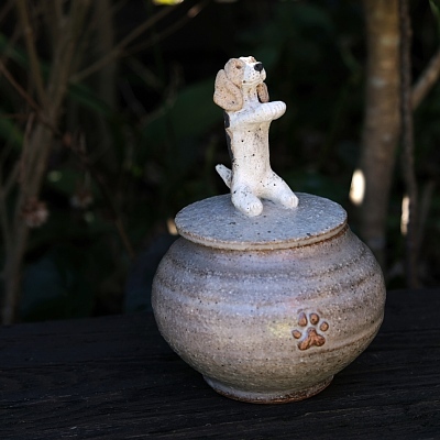 陶芸 作品✤ 楽焼き オブジェ KIMONO 和モダン インテリア 陶芸 作品