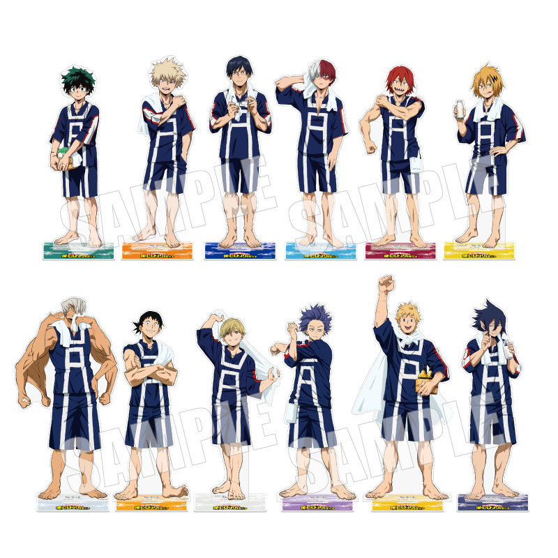 僕のヒーローアカデミア×極楽湯・RAKU SPA(らくスパ)コラボ