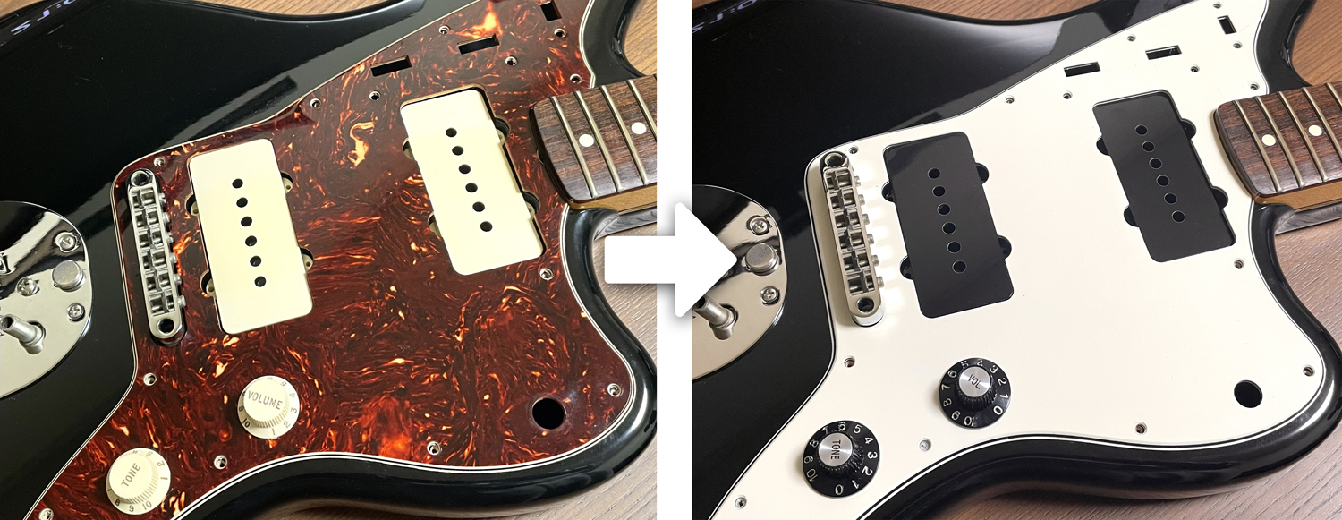 ハードレリック ジャズマスタータイプ/アノダイズドPG オイル