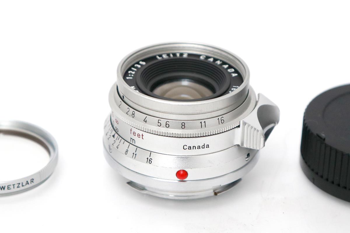 Summicron 35mm F2 8枚玉 M/Lマウント カナダ CA01-M3143-2O2A-ψ
