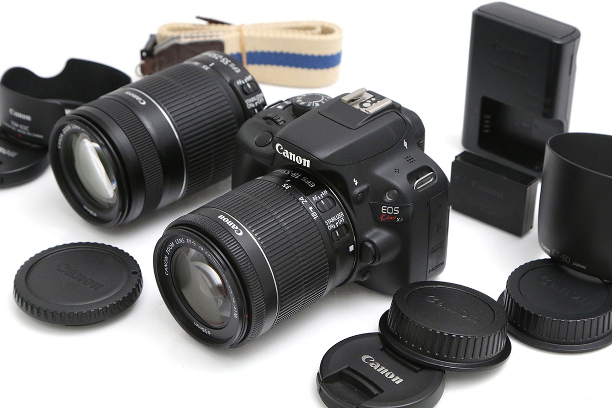 Canon EOS Kiss X7i ダブルズームセット キャノン一眼レフカメラ CANON