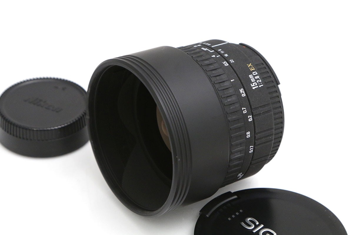 15mm F2.8 EX DG DIAGONAL FISHEYE (ﾆｺﾝ AF) 中古価格比較 - 価格.com