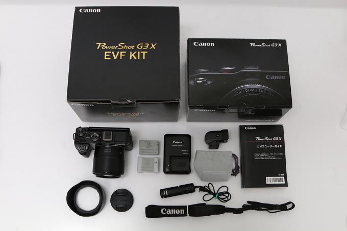 Canon キャノン POWERSHOT G3 X EVF-DC1セット ⭐️美品⭐️元箱付⭐️