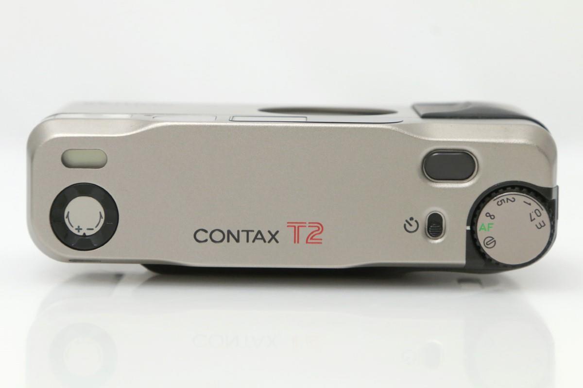 動作確認済】 Contax T2 D T2D チタン シルバー フィルムカメラ 楽天