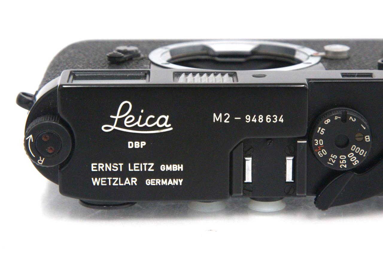 M2 ボディ ブラックペイント 初期型 1958年製 γA4420-3V1A | ライカ