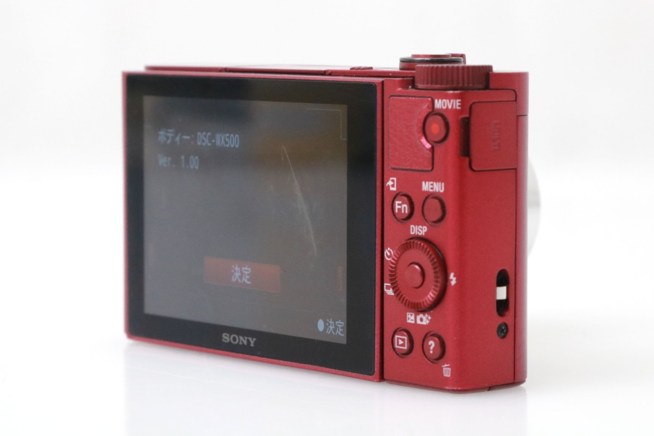 SONY DSC-WX500 コンパクトデジタルカメラ サイバーショット レッド