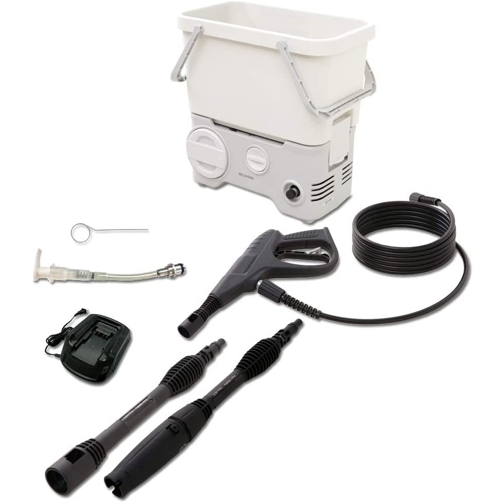 アイリスオーヤマ SDT-L01N タンク式高圧洗浄機コードレスタイプの商品