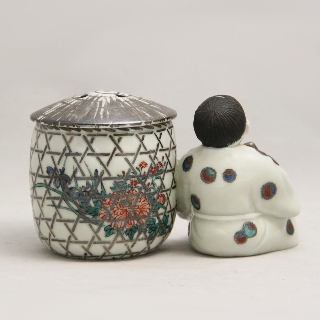 16代 永楽 善五郎（永楽 即全） 「草刈童子置物」 | 京都祇園の古美術