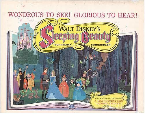 数量限定】眠れる森の美女 初版！超激レア！海外版◎レアポスター