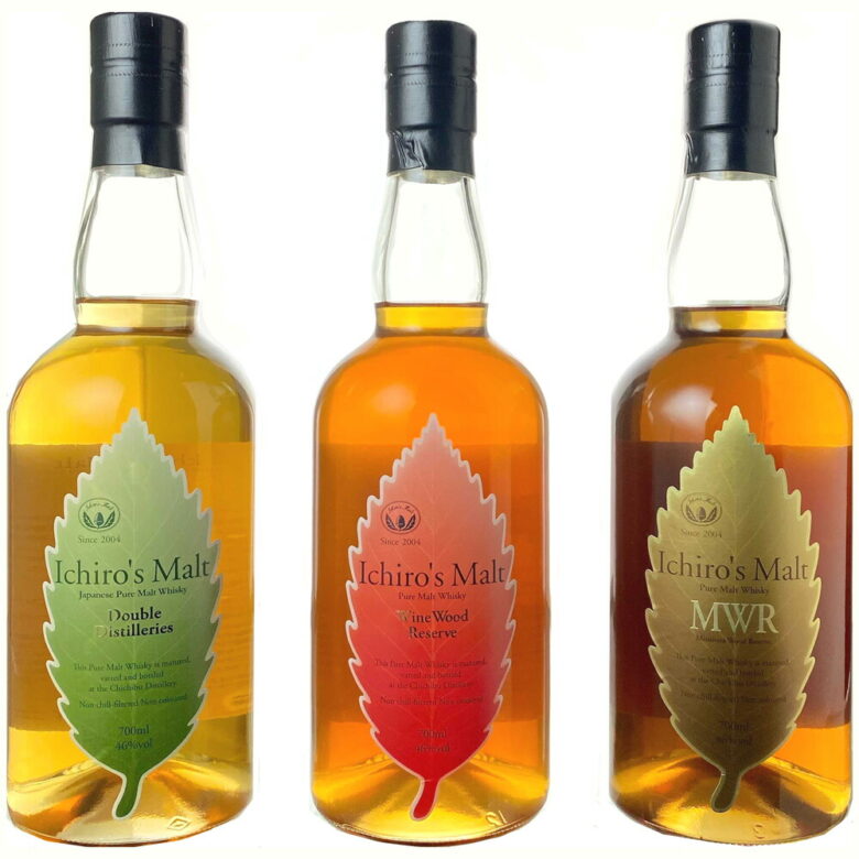 イチローズモルト200ml 旧BOX3種、3本 イチローズモルト200ml 3種、6