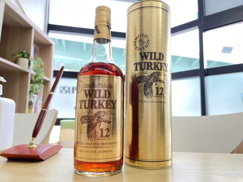 三重県桑名市のお客様から、ワイルドターキー 12年 旧ボトル ゴールド
