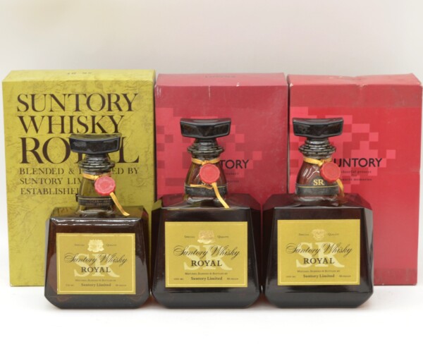サントリーウィスキーローヤルプレミアム12年のセット
