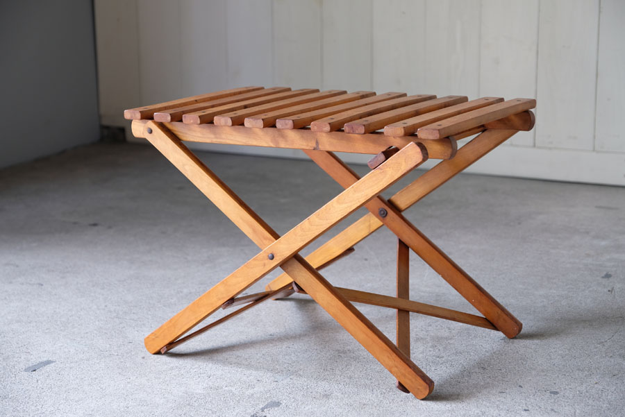 イギリスアンティーク フォールディング キャンプテーブル | REFACTORY