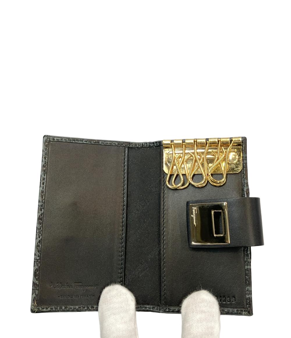 サルバトーレフェラガモ 6連キーケース ガンチーニ レディース