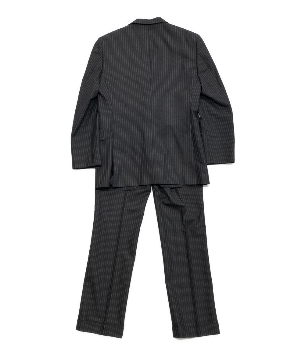 BURBERRY BLACK LABEL ウールスーツ セットアップ ストライプ メンズ