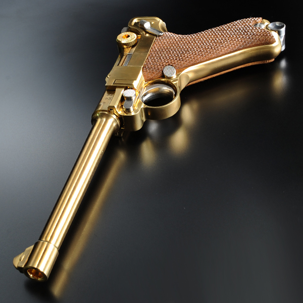 時雨マルシン製 ルガーP－08（6インチ） モデルガン 未発火 美品 P