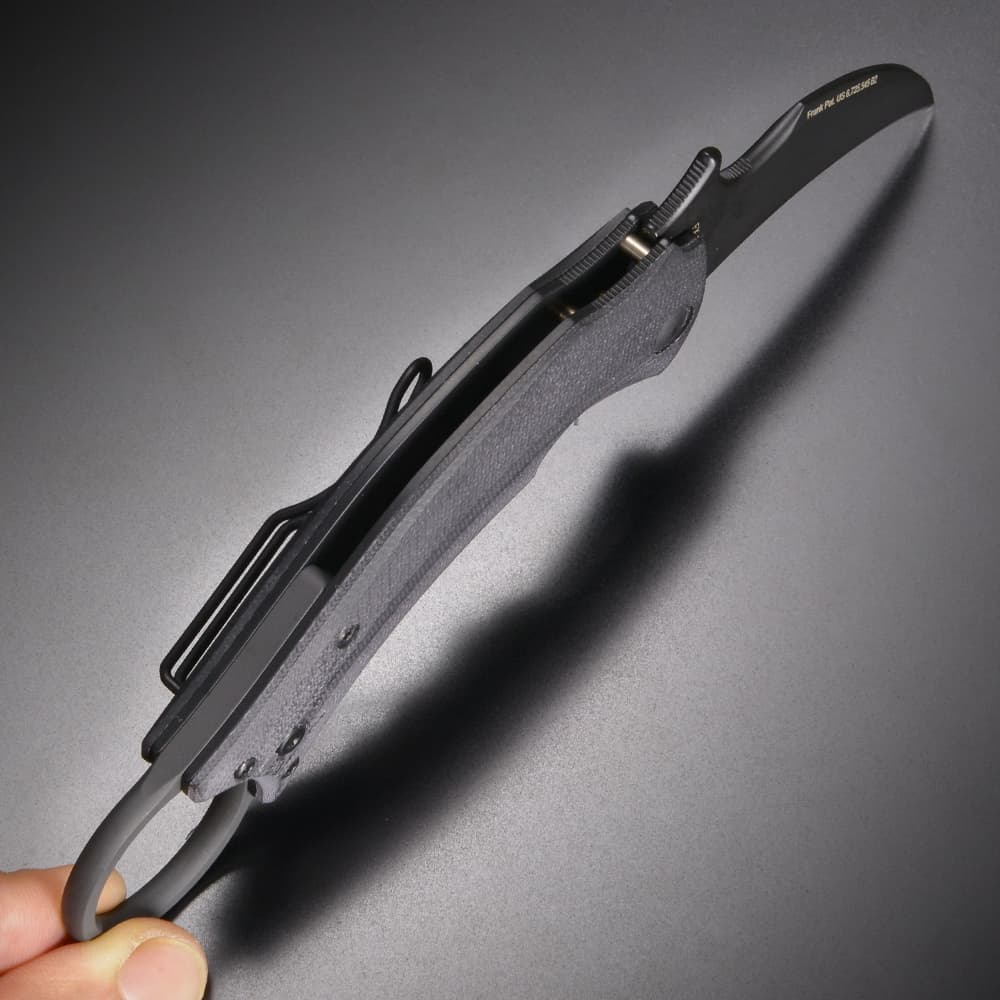 FOX KNIVES 折りたたみナイフ Black Bird カランビット ライナーロック