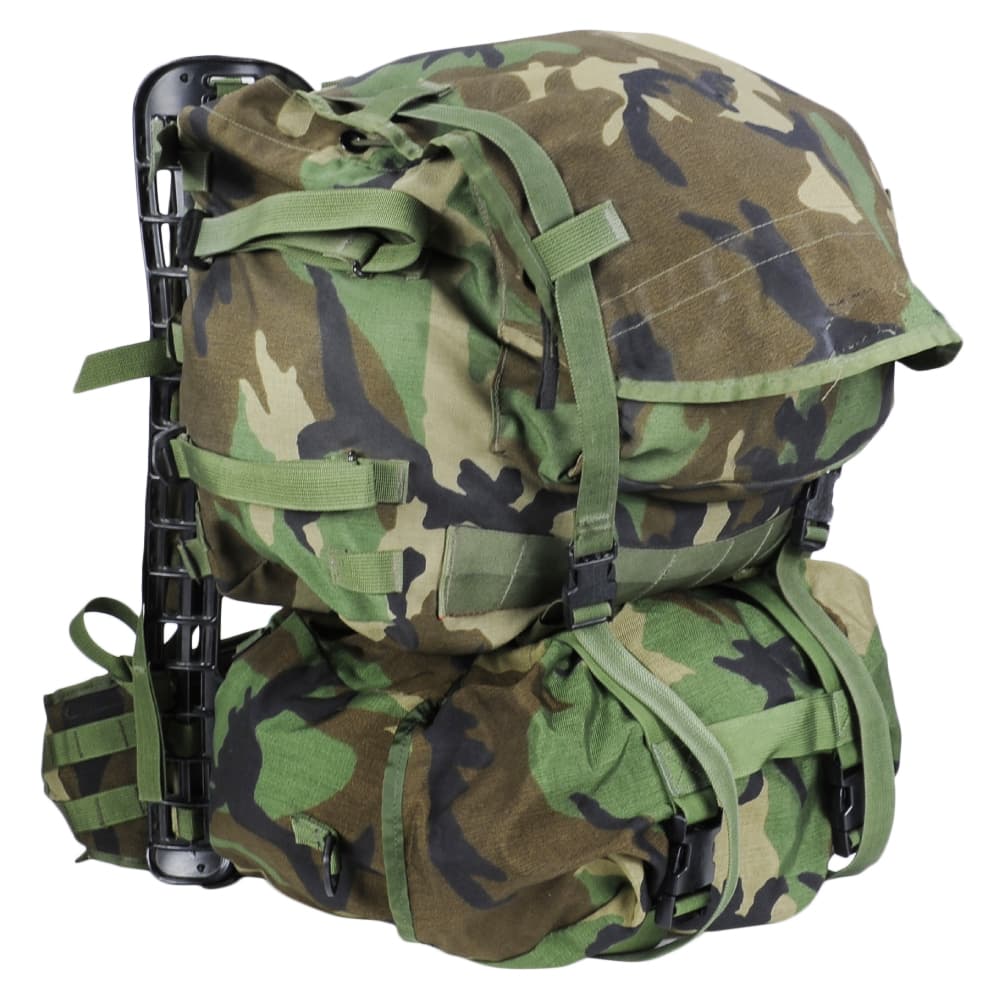 アメリカ軍放出品 バックパック MOLLE 2 メインパック RIFLEMAN 5点