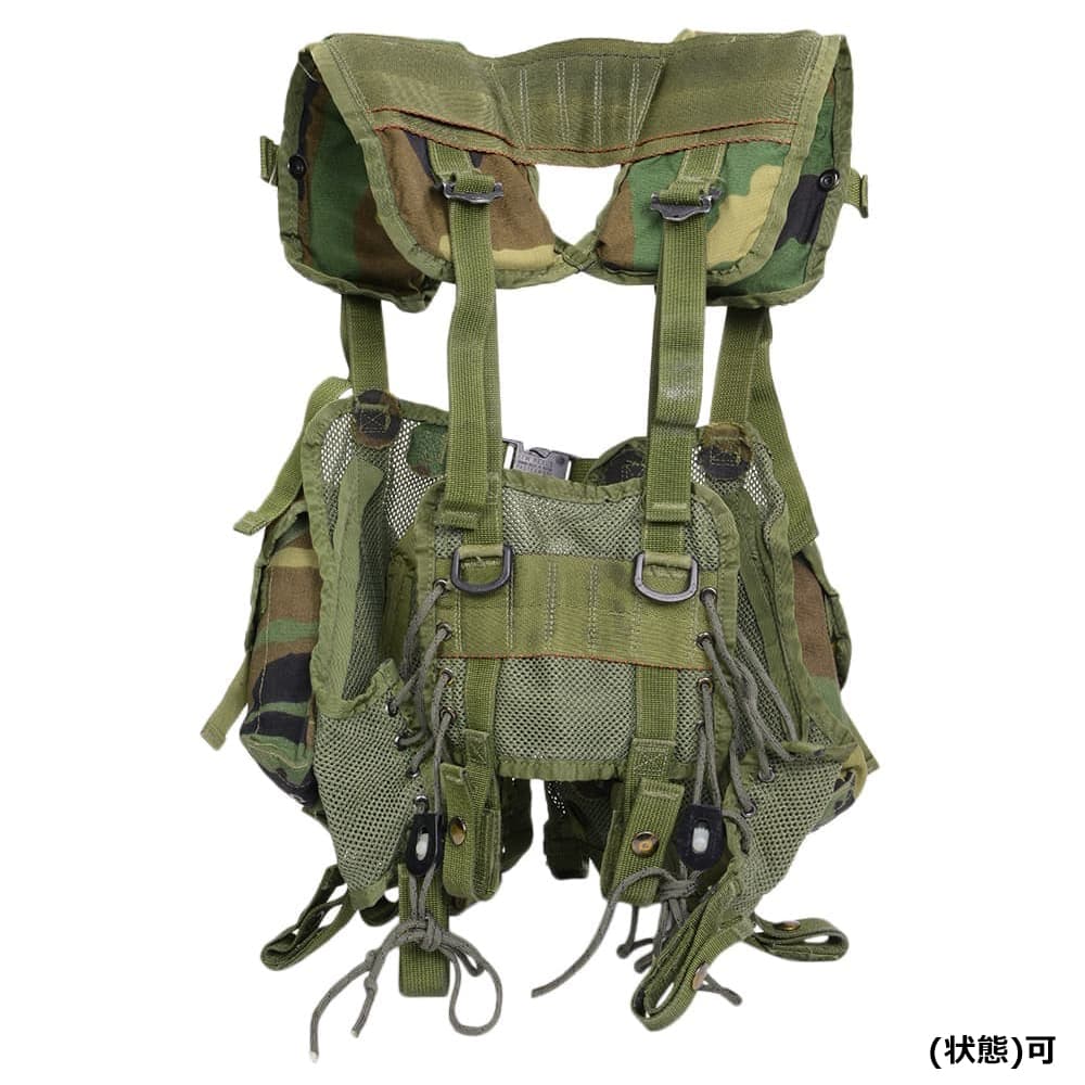 米軍放出品 タクティカルベスト ITLBV ウッドランド迷彩 | ミリタリー