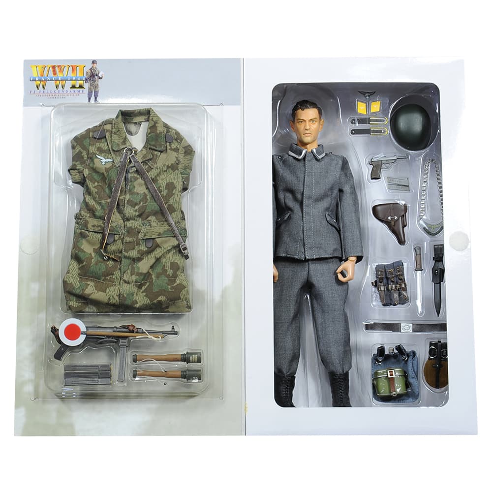 ドラゴンモデルズ 1/6WW2アメリカ陸軍空挺兵 フィギュア 台座付き レア