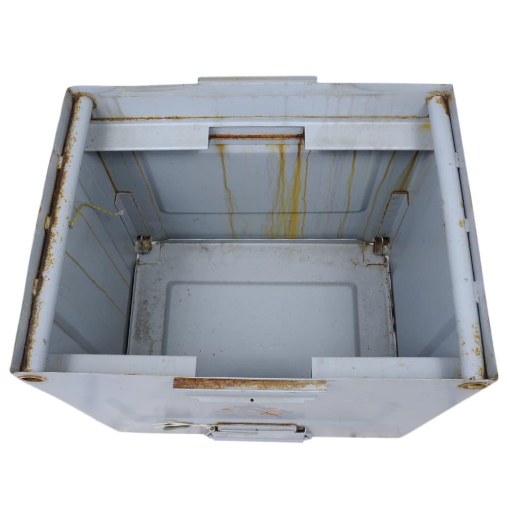 アメリカ軍放出品 ミリタリーコンテナ 大型 スチール製 トランスポート