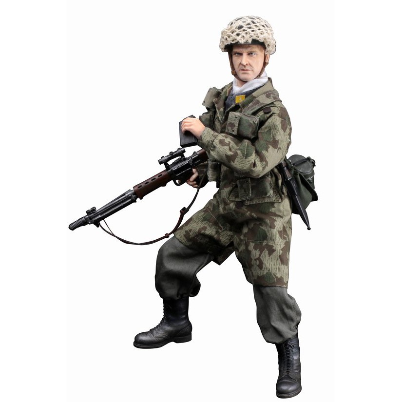 ドラゴンモデルズ 1/6WW2アメリカ陸軍空挺兵 フィギュア 台座付き レア