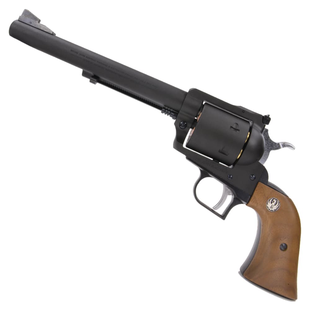 マルシン ガスガン Super Blackhawk 7.5インチ ブラック HW 木製