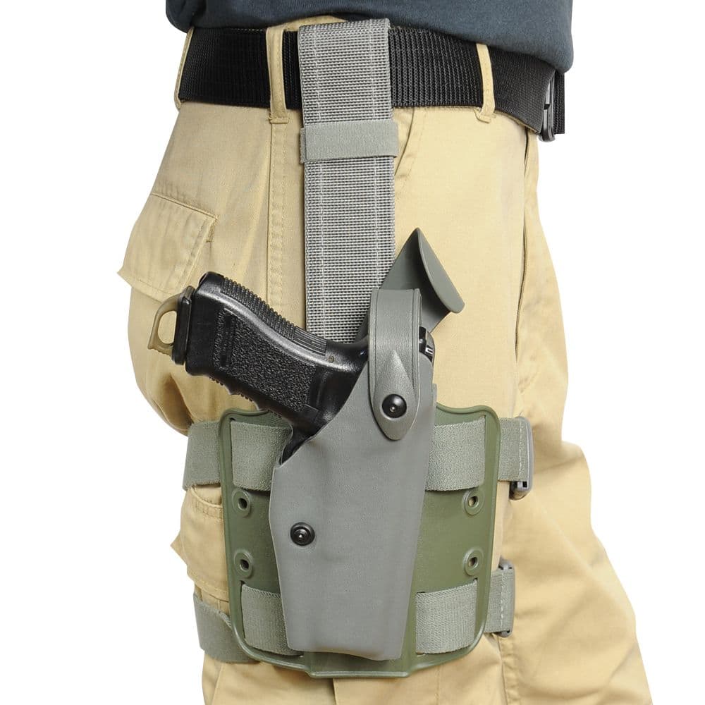 Safariland レッグホルスター GLOCK用 フルサイズ 6004-383 SLS 右用
