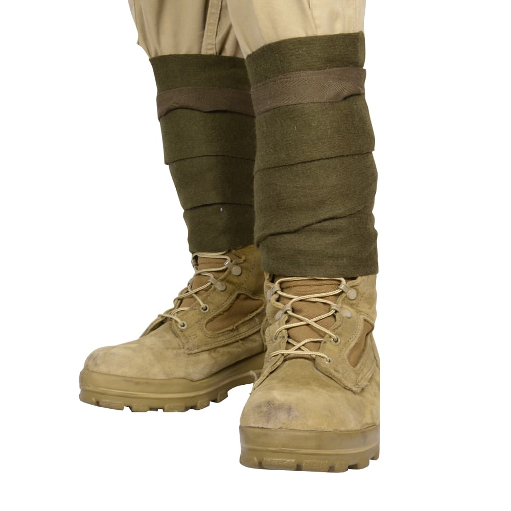 新品 レプリカ 日本軍 明治時代 脚絆 ゲートル レギンス ゴールデン