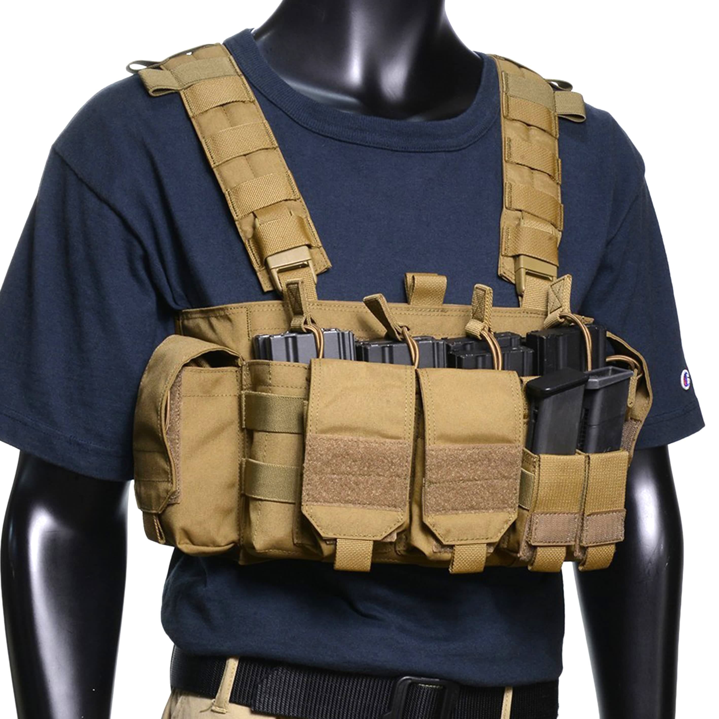 Warrior Assault Systems チェストリグ FALCON M4マグ最大14本収納可能