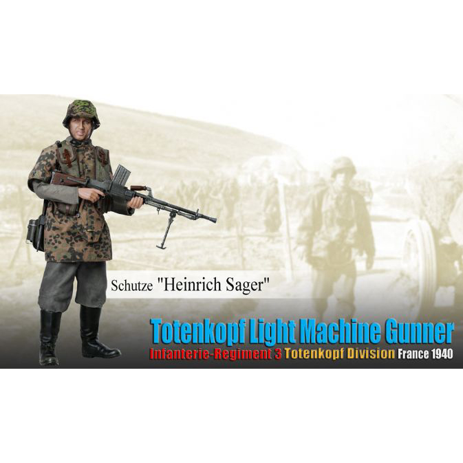 ドラゴンモデルズ 1/6 ソビエトDSHK12.7mm重機関銃トレーラー ドラゴン