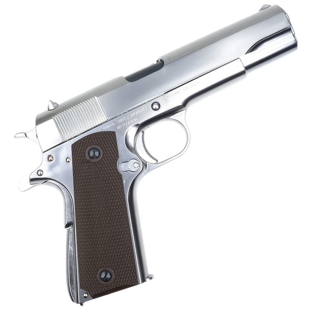 マルシン 発火式モデルガン 完成品 COLT GOVERNMENT M1911A1 シルバー