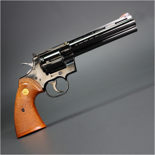 タナカ モデルガン COLT パイソン .357マグナム ジュピタースチール