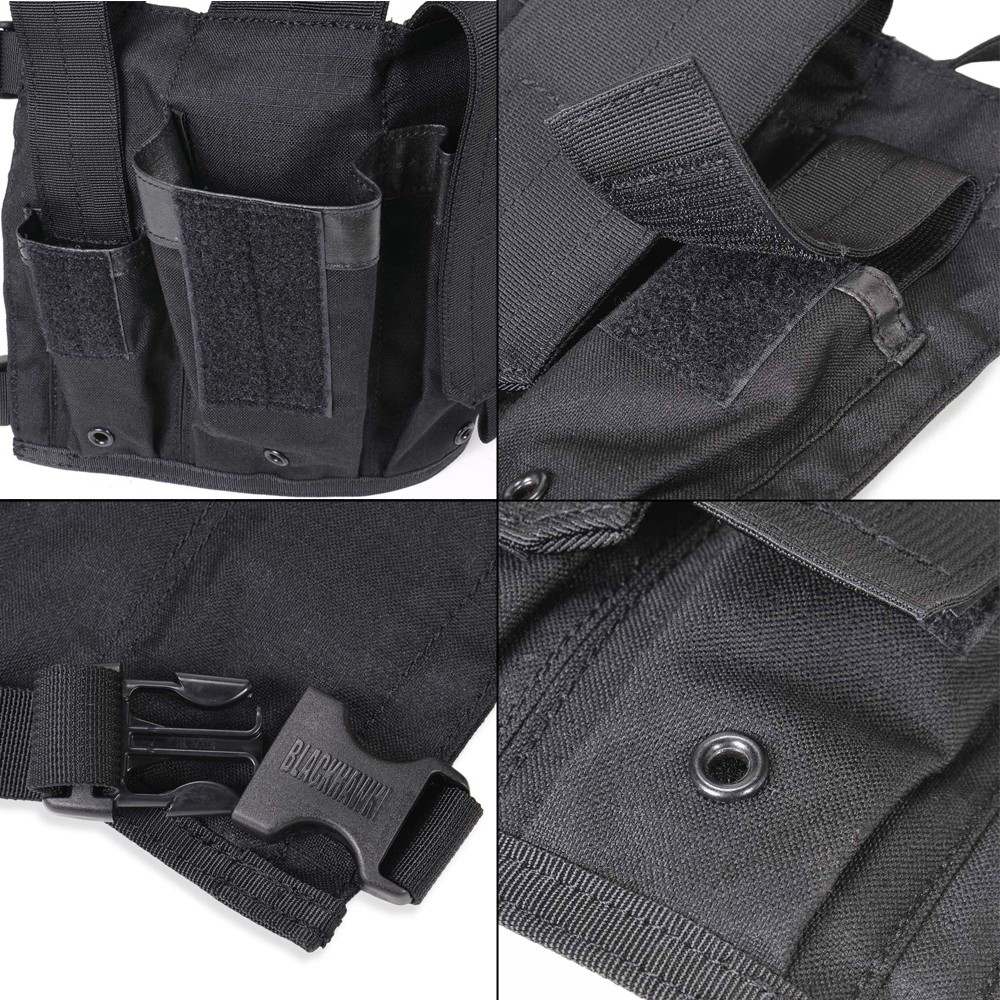 BLACKHAWK チェストリグ M16 M4マグ 8本収納 55CP01 | ミリタリー