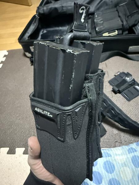 AGILITE シングルマガジンポーチ AG1 MOLLE対応 5.56弾マガジン用