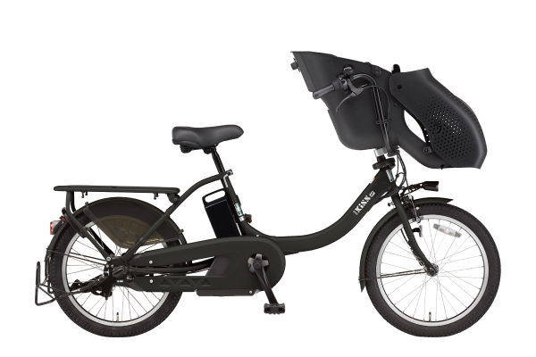 電動自転車 YAMAHA PAS kiss パープル 3人乗り対応 61 電動自転車