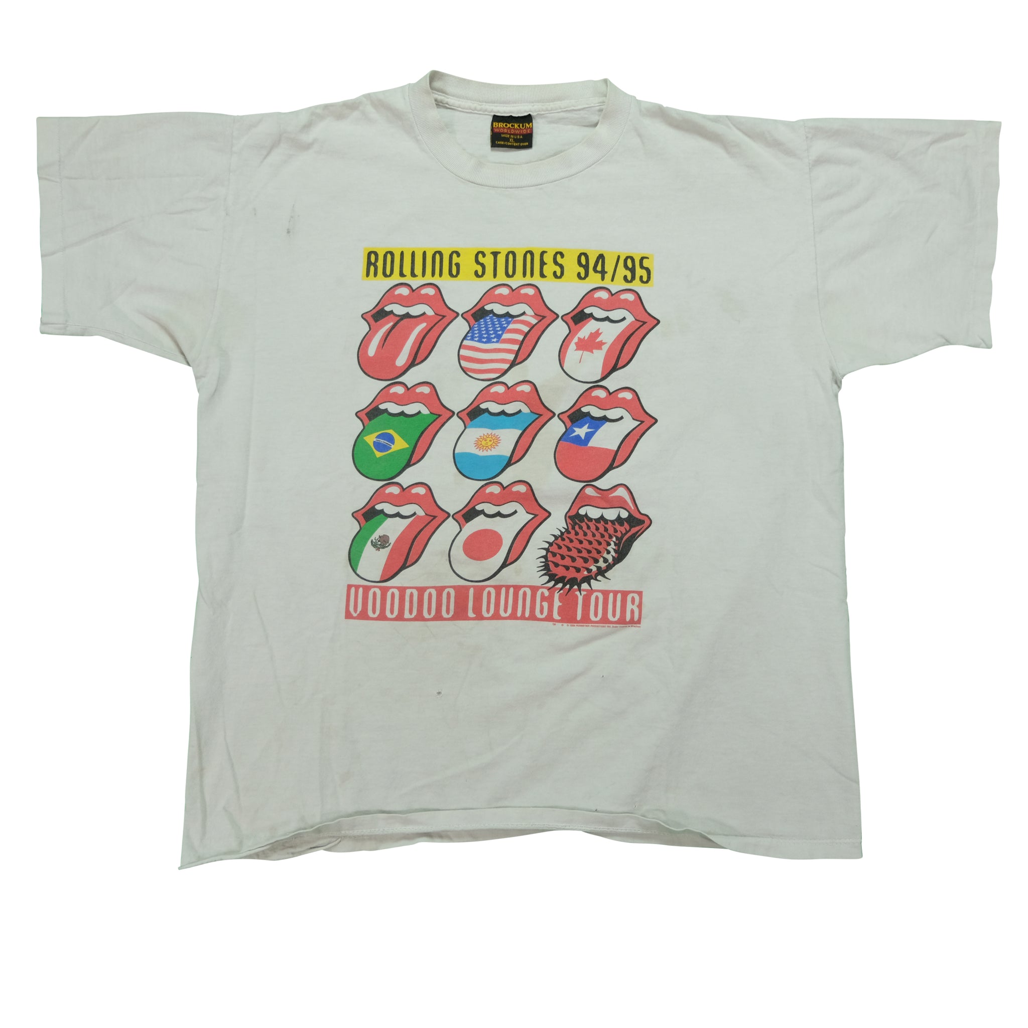 Vintage 1994/95 Rolling Stones Voodoo Lounge International Tour