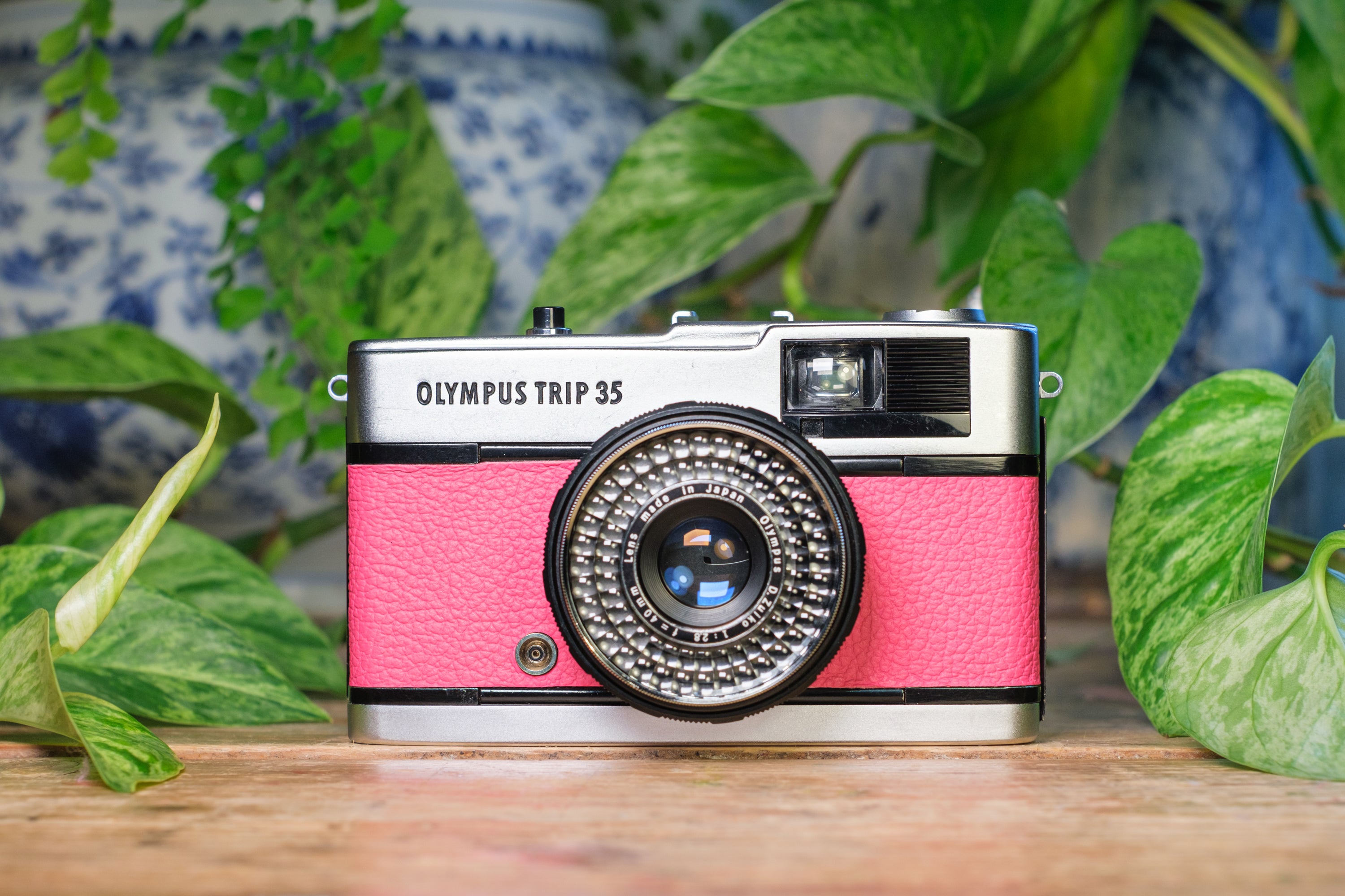 Olympus Trip 35 - Lipstick Pink | Lovingly Refurbished and Fully Teste