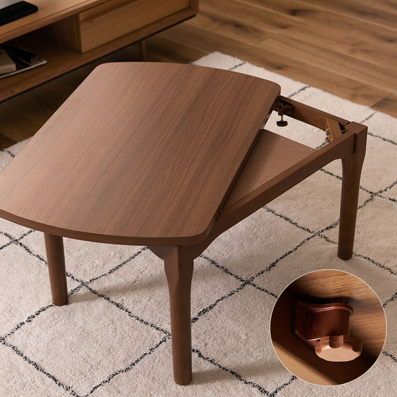 unico KNOD こたつテーブル W1050 unico（ウニコ）こたつテーブル KNOD