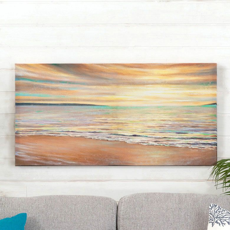 セット アート 海の絵 油絵キャンパス 絵 絵具 インテリア IKEA ZUNI