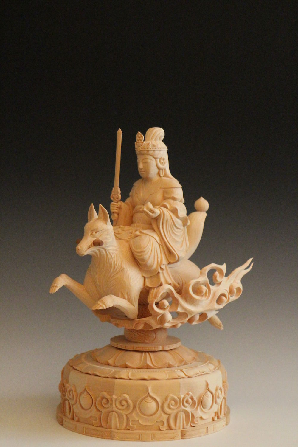 荼枳尼天像】神像 仏像