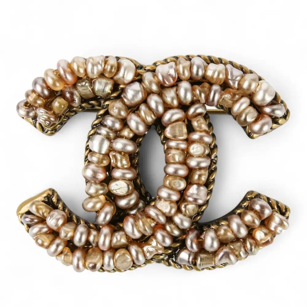 CHANEL シャネル ヴィンテージ 31 Rue Cambon カンボン ロゴ ラウンド