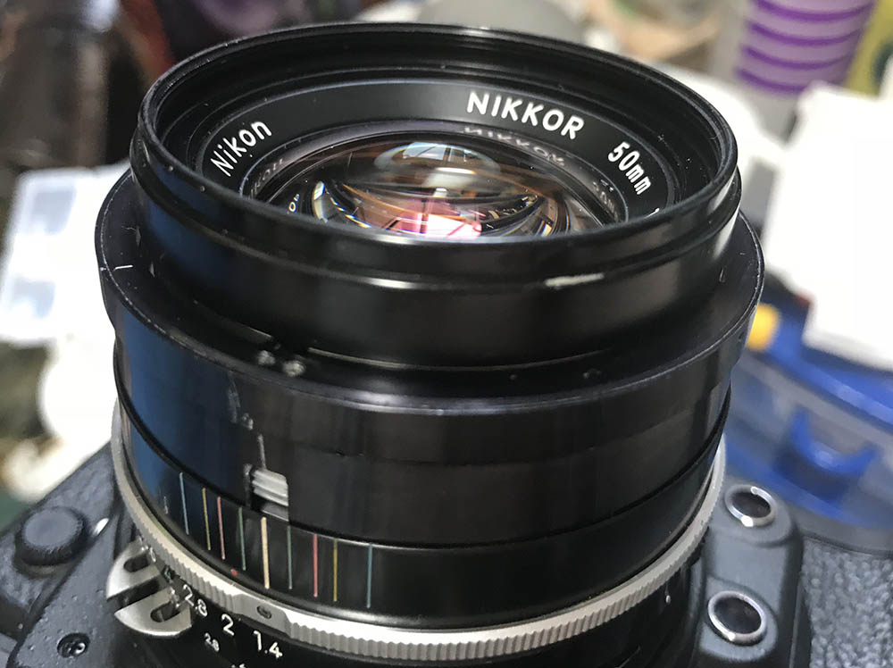 Repair: New-Nikkor 50mm f/1.4 v1 | Richard Haw's Classic Nikon