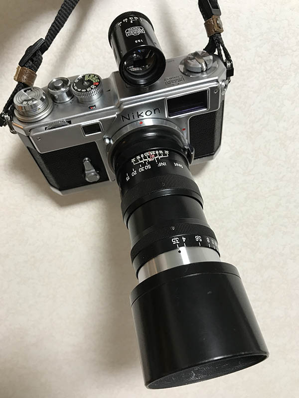 フィルムカメラ Zenza Bronica C TTL NIKKOR-Q 135mm f3.5 Zenza