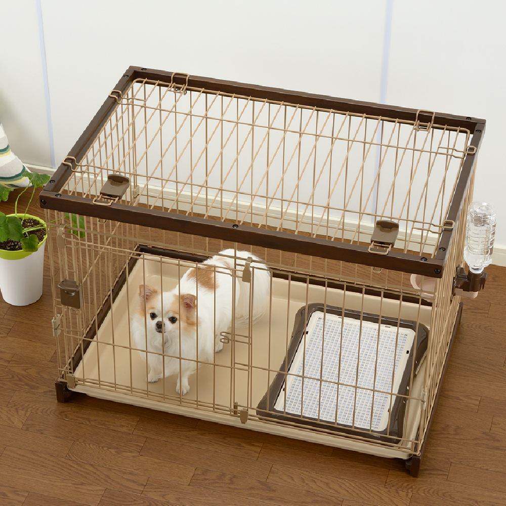 木製お掃除簡単ペットサークル 90-60屋根面 | リッチェル公式ウェブ