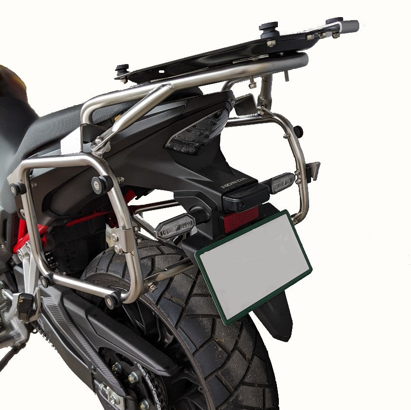 HARD WORX Honda 400X用 NX400用 /ﾄｯﾌﾟ&ｻｲﾄﾞｷｬﾘｱ SILVER | バイク用品