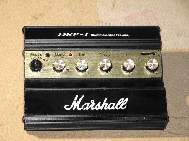 Marshall DRP-1をオーバーホール（その1）: ナンチャッテ技術者の凸凹日記