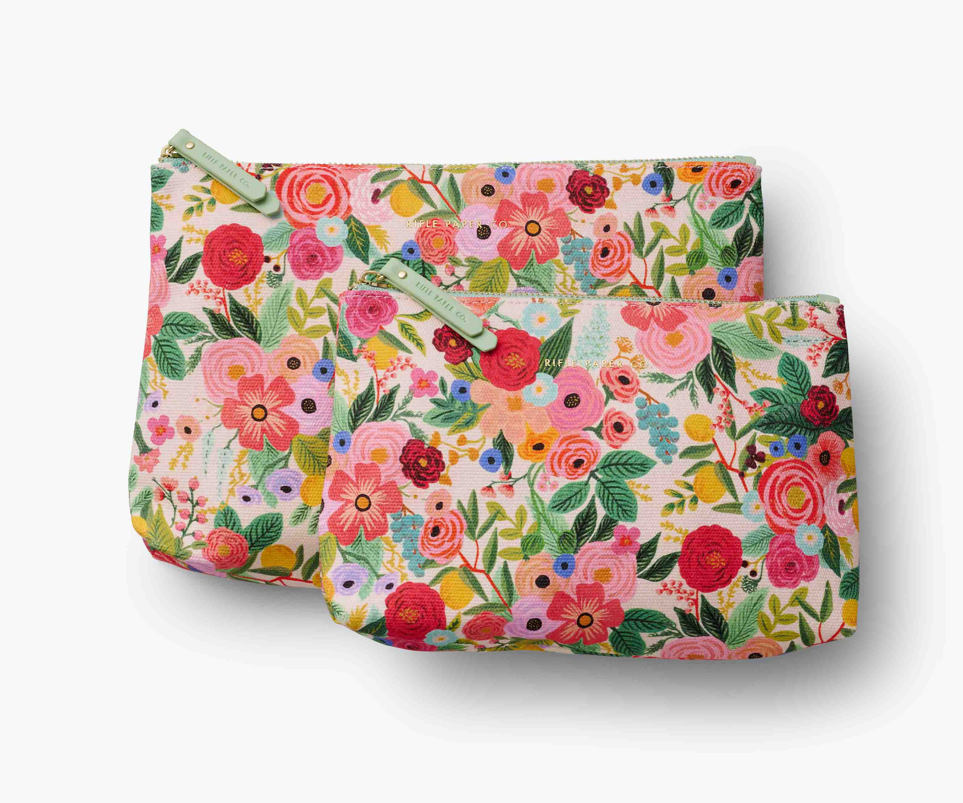 Zippered Pouch Set - Garden Party – Rifle Paper Co